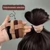 10pcs  high-elasticity seamless hair bands, bear hair bands, women's rubber bands, elastic hair bands that won't damage the hair