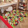 Angry Birds Print Rug, Washable Floor Carpet, For Entryway Dorm Laundry Room Office Study, Home Decor Birthday Christmas Gift