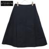 Excellent Condition 24 Stainless Steel GOMA0600A0 Cotton A-line Skirt 36 NavyUsed