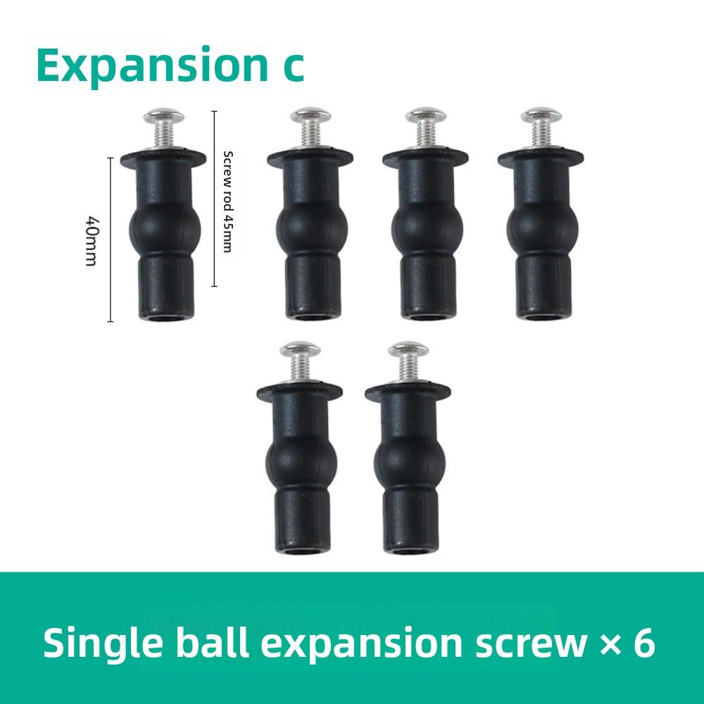 1Pcs Toilet Seat Screws Hinges Expanding Rubber Top Bottom Load Nuts Fixings WC Blind Hole Bathroom Accessories Replacement