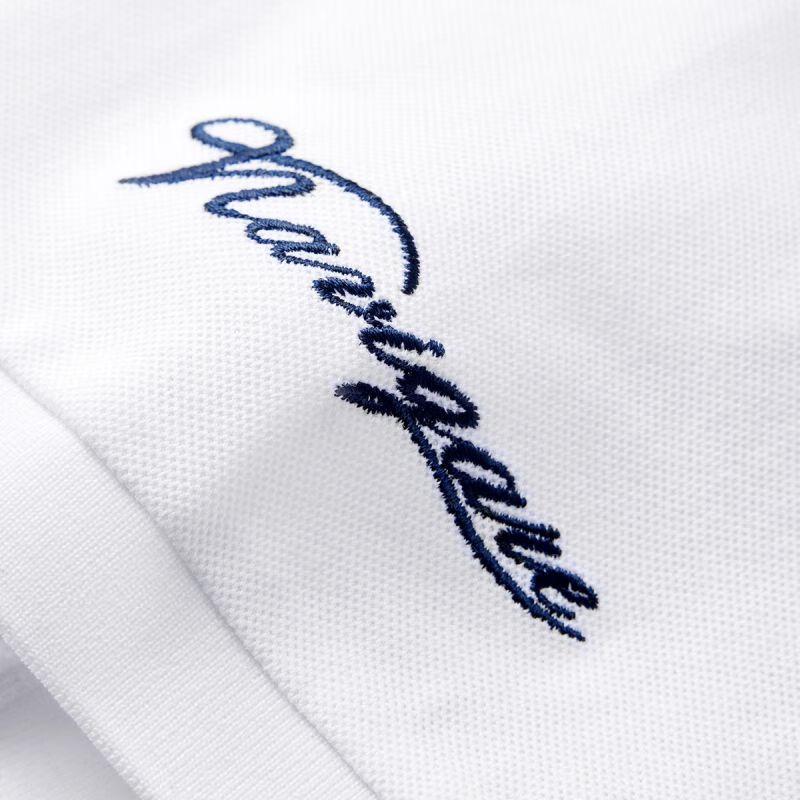 Navikeir Men's Summer Short-Sleeve Polo Shirt