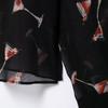 Kaslead New Arrival Women's Fashion Style Fashion All-Match Translucent Print Long Sleeves Shirt 9030213