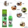 New High-end Pet Flea Killer Drops 60ml Anti Fleas Cats Ticks Lice Mite Removal Relieve Itching Antiseptic Pet Wound & Skin Care