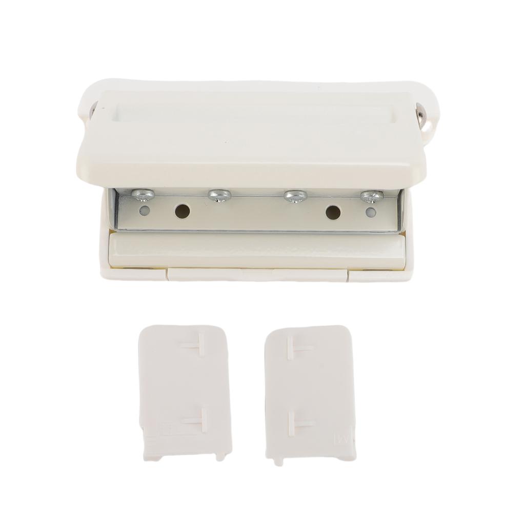 KW triO Handheld DIY Mushroom 4 Holes Punch Puncher Paper Cutter with Ruler 3 Sheets Punch Capacity for Office Home