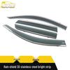 Southeast Jin Xuan 3D Stainless Steel Rain Deflector Decorative Exterior Sticker