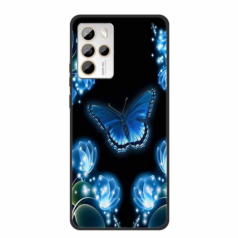 For HTC U23 Pro 5G Case Animals Silicone Soft TPU Phone Cases For HTC U23 Pro 2023 HTCU23 2QCB100 Protector Cartoon Wolf Coque