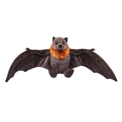 Wild Republic Cuddlekins Flughund Plüsch Wild Halloween Fledermaus B72 x T14 x H22cm Spielzeug, Tier, Geschenk, (27668)