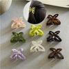 New Fashion Hollow Butterfly Hair Clips Women Elegant Ponytail Clip Sweet Acrylic Crab Claw Clips Headdress Hair Accessories