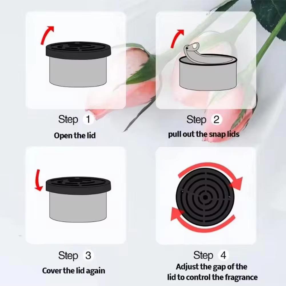 Auto Innenraum Lufterfrischer Dekorative Accessoires Naturholzblock Dosenauto Aromatherapie Multifunktionale Faser Deodorant