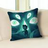 S-Steven Cartoon U-Universe Pillow Cases for Bedroom Living Room Sofa Home Decor Polyester Cushion Cover with Zipper