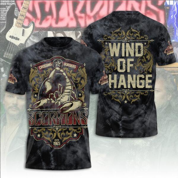 New Classic Scorpions Rock Band 3D Print T-Shirts Men Women Hip Hop Short Sleeve T Shirt Summer Oversized Street Tees Tops