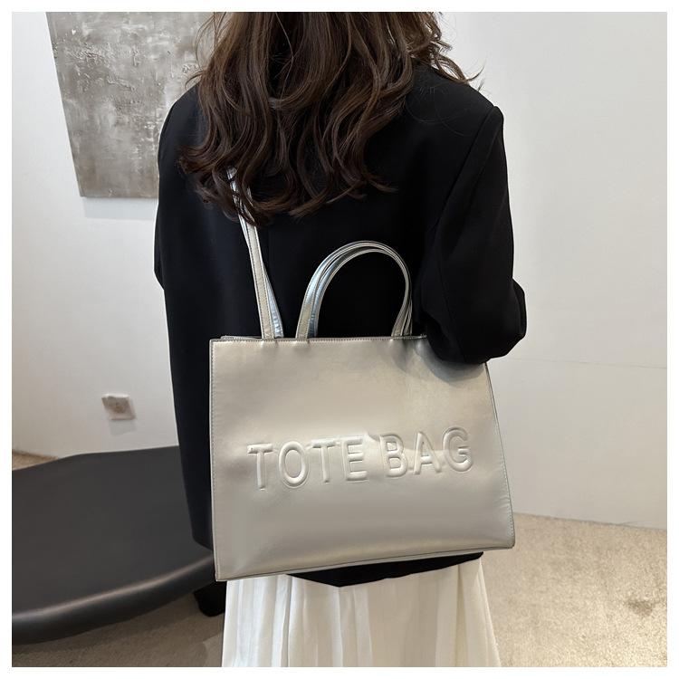 Minimalistische koreanische Tragetasche für Damen, große Kapazität, für Pendler, Umhängetasche CLE