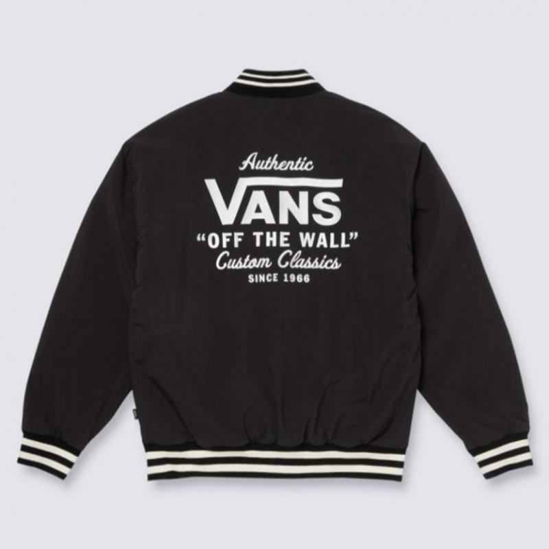 Vans Baseball Bomber Jacket Black Vn000gzmblk