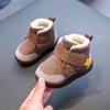 Bottes d'hiver pour bébé en bas âge, bottes de neige chaudes pour garçons et filles, chaussures en peluche à fond souple pour nourrissons, baskets d'extérieur pour nouveau-né, chaussures pour enfants