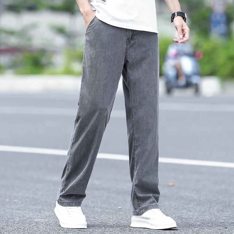 

Мужские джинсы из денима прямого кроя 40