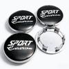 4pcs 69mm ( Clips 56mm ) Sport Edition Logo Emblem Badge Car Wheel Center Caps Rim Hubcaps Wheel Hub Dust Cover Car Accessories
