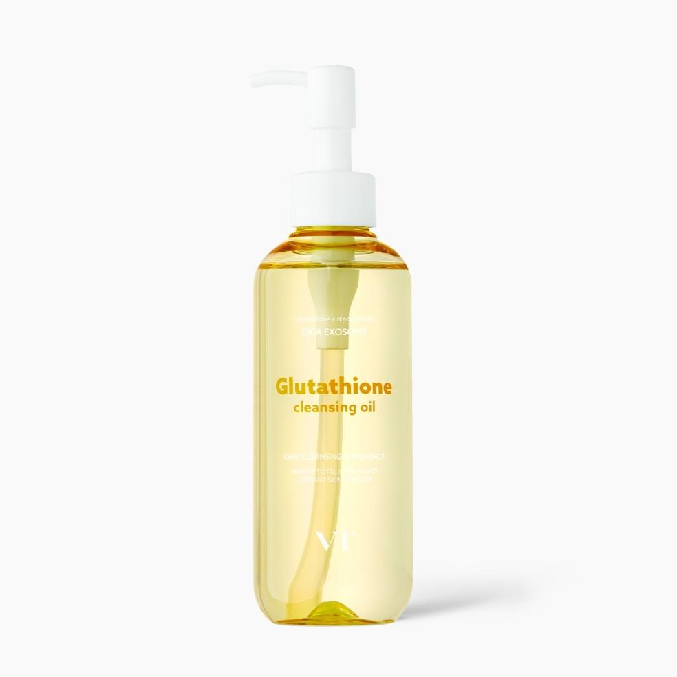 

VT Cosmetics Glutathione Glow Cleansing Oil 200ml Deep Makeup Remover & Brightening Cleansing Oil