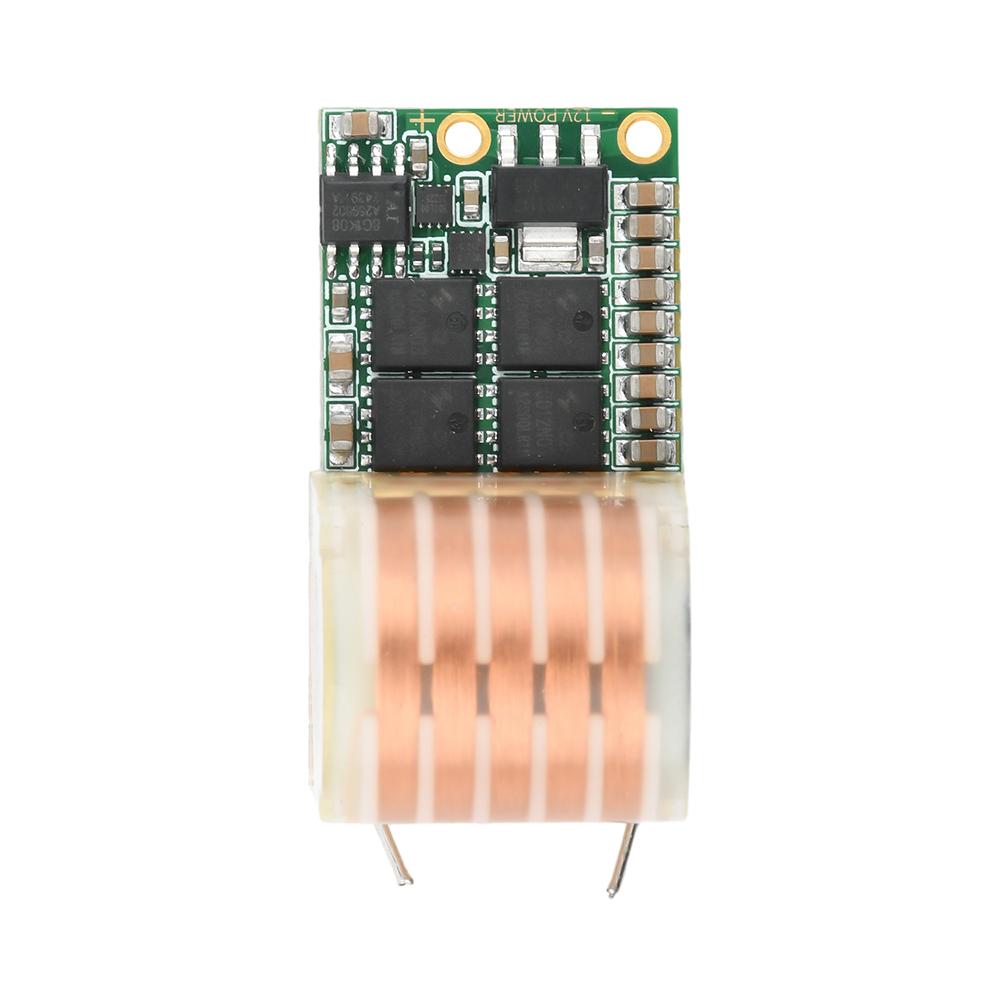 DC 6-15V to AC 10kV-25kV High-voltage Generator Ignition Module MOS Overheat Protection 70W Automatic Arc Initiation Transformer