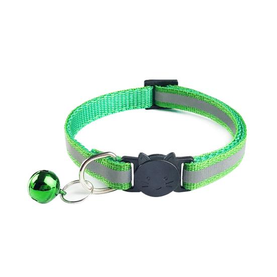 Reflective Puppy Dog Cat Adjustable Collar Release Buckle Neck Strap Pet Supply