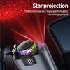5-In-1 Car Aromatherapy Essential Oil Diffuser Starry Light 45W Retractable Phone Charger with IOS Type C PD30W Cable For IPhone