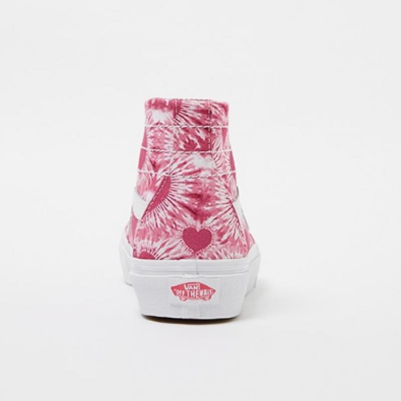 Vans Skate Hi   Tie Dye Heart Fuchsia Vn0a5kruvdh1