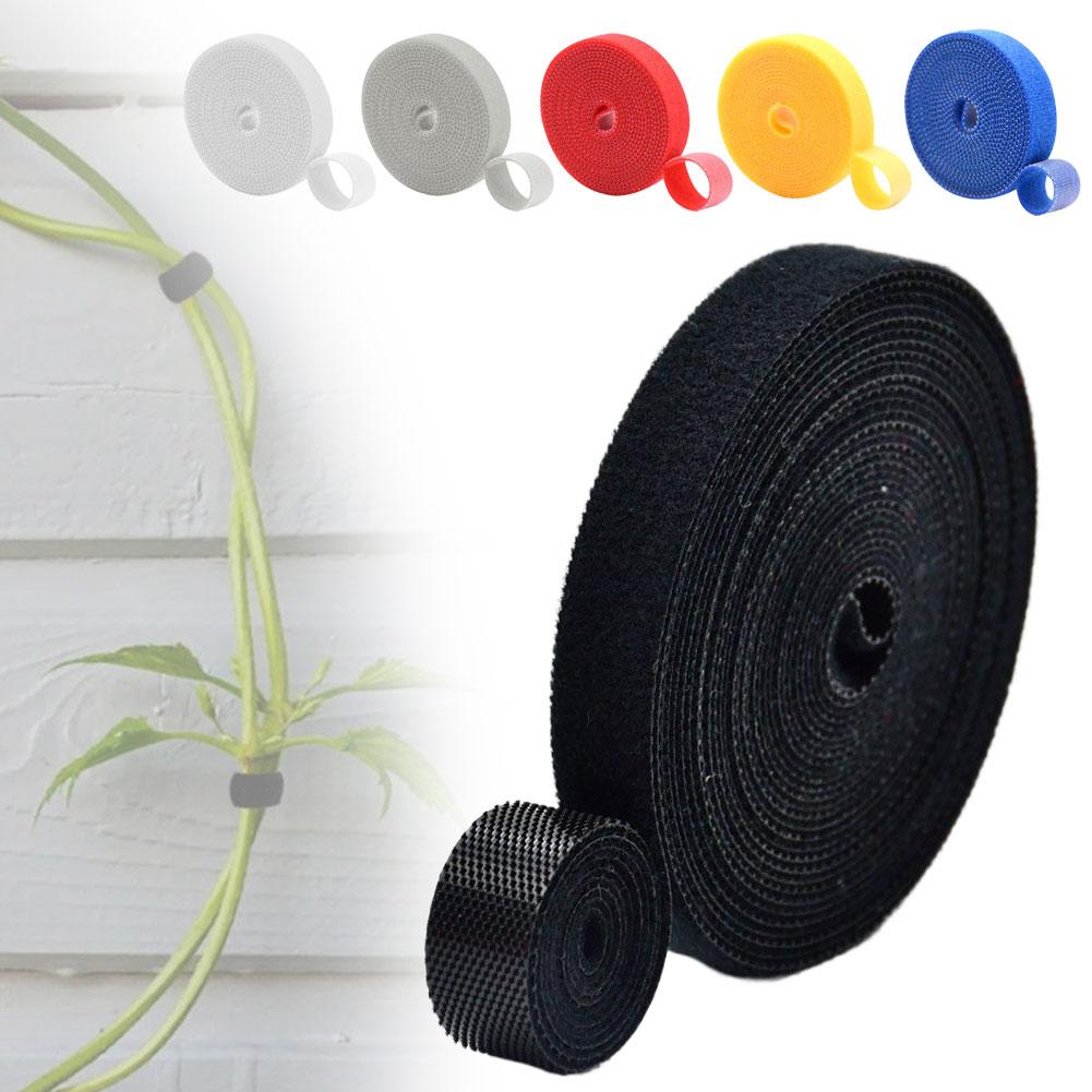 5M Garden Twine Plant Ties Nylon Plant Bandage Garden Cane Accessories Loop Colors Support Bamb P6X9