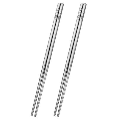 Titanium Chopsticks Pure Tapered Square Hollow for Outdoor 2 Pairs Gift Box Included - Titanium, Tip, Shape, 23.5cm Length, Ultra-lightweight, Fiber,