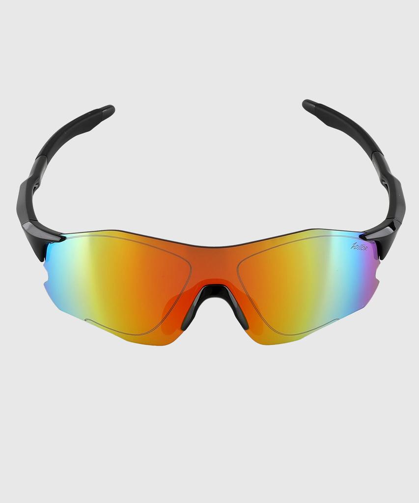 Tuditeo Une Sports Outdoor Goggles Sunglasses C2 Red/Frame Black
