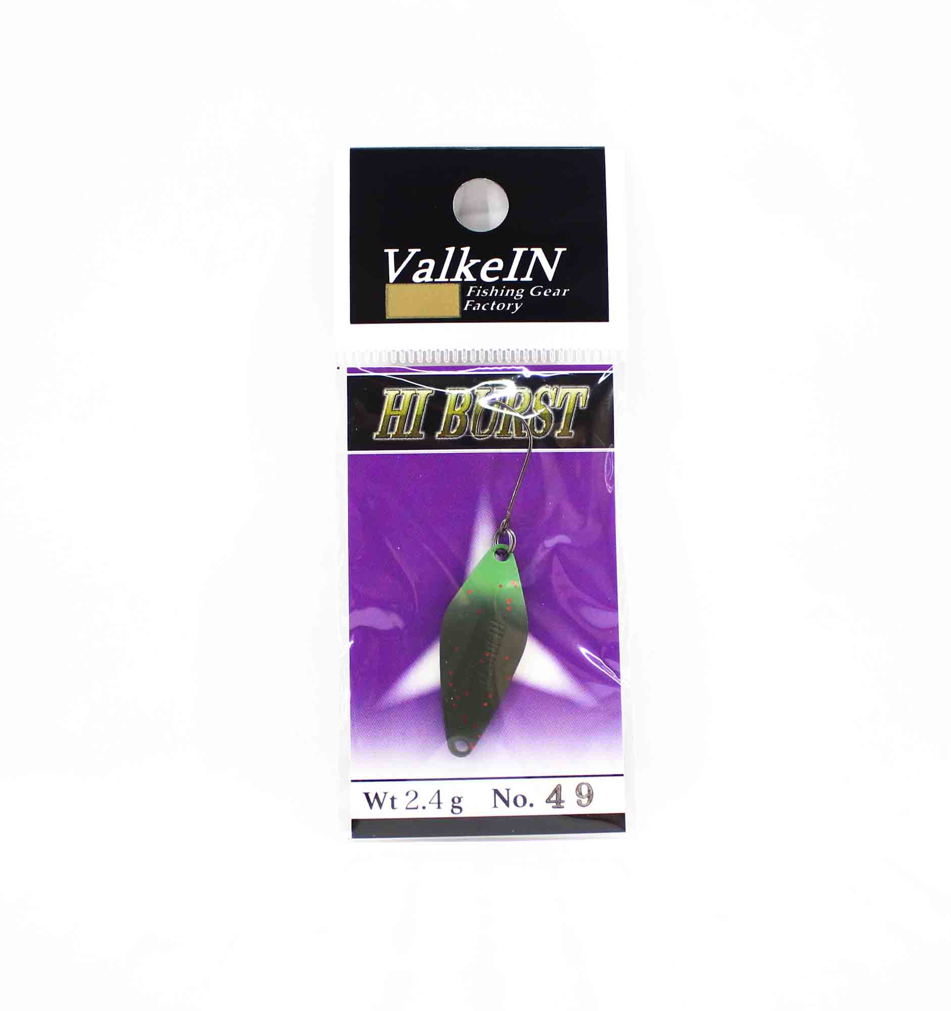 

Valkein Spoon Hi Burst 2,4 грамма Тонущая приманка №49 (6118)
