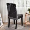 Spandex Wedding Chair Cover Lattice Floral Printed Seat Protector Slipcover for Hotel Banquet Housse De Chaise Dining Room Chair
