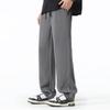 Men's Fingercroxxit 2025 Summer Ice Silk Straight-Leg Casual Pants