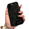 Creative monster graffiti applies to Apple 17Pro mobile phone case IP16/15 matte 14 folds 13 personality 12 soft