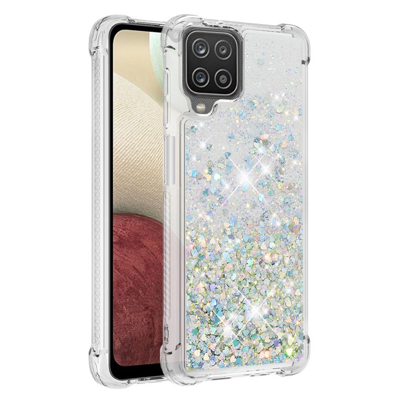 

Для Samsung Galaxy A12 SM-A125F Чехол Quicksand Glitter Liquid Чехол для Samsung A12 A 12 Nacho A127F Чехлы для телефонов Защитный чехол Samsung A12
