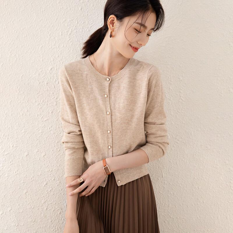 Women's Pure Wool Cardigan