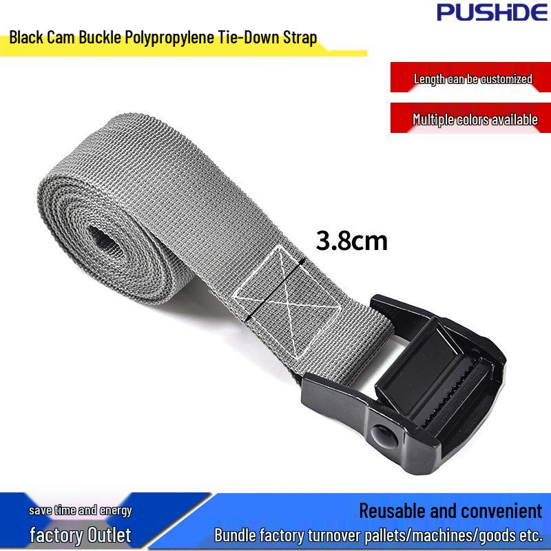 Zinc Alloy Cam Buckle Polypropylene Strap for Cargo Tie-Down