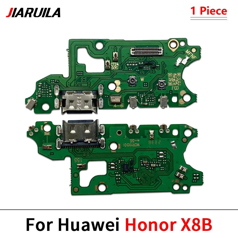 USB Charging Port Dock Charger Plug Connector Board Flex Cable For Huawei Honor X6 X6A X7 X7A X7B X8 X8A X8B X9A X9B 4G 5G
