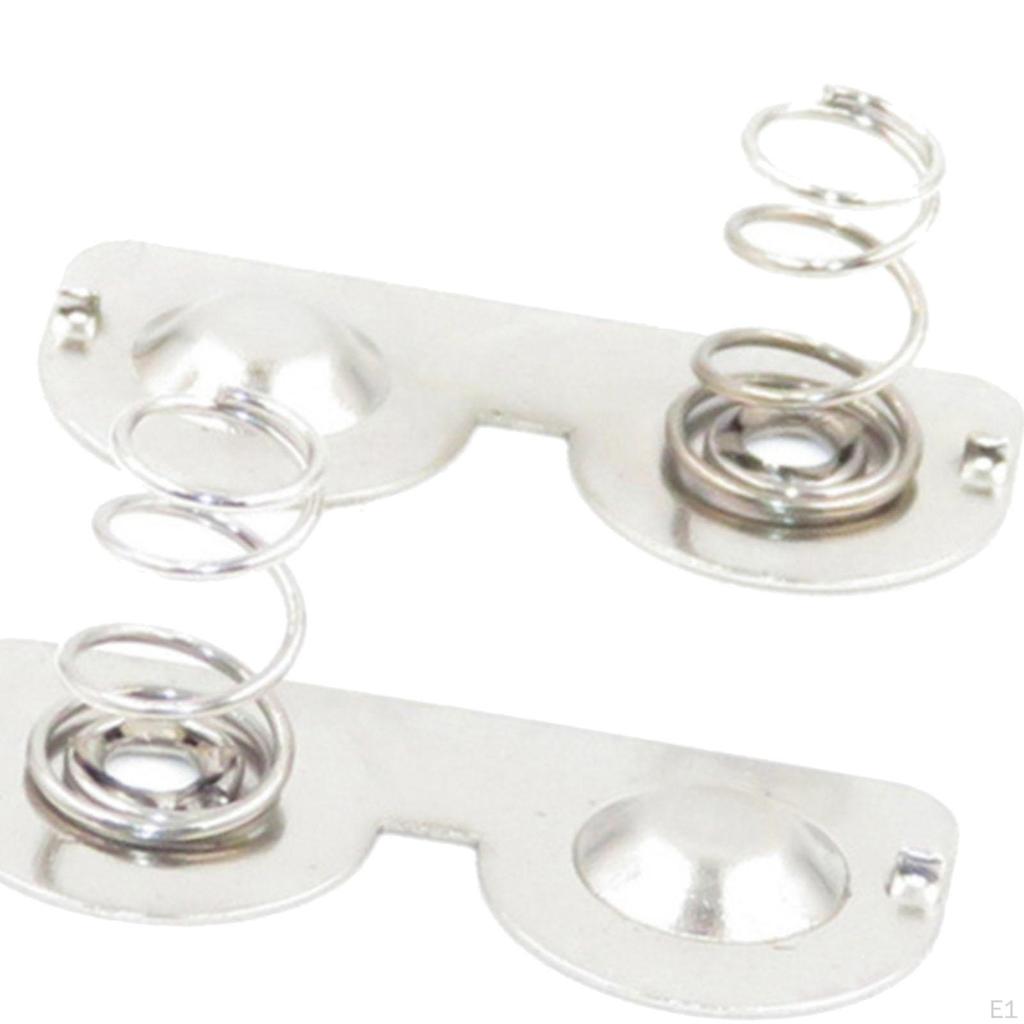 20 Pieces AA Battery Spring Plates Contacts Positive to Negative Conversion