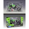 WELLY 1/12 Kawasaki Ninja ZX10R Motorcycle Model Toy Vehicle Collection Autobike Shork-Absorber Off Road Autocycle Toys Car