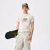 New Balance Sports Casual T Shirt Unisex Beige MT51500-LIN