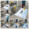 Antarctica Penguin Pattern Carpet Cute Animal Large Carpet for Living Room Bedroom Decor Area Mats Bathroom Non-slip Mat Carpet
