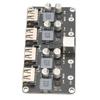 4 Way Fast Charge Module 12V 24V to QC3.0 Power Buck USB Phone Charging Converter Board