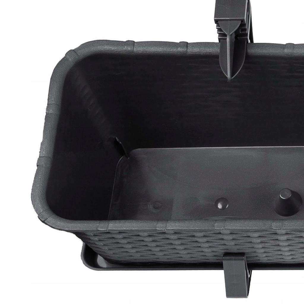 KADAX 3x Balkonový truhlík Úchyty