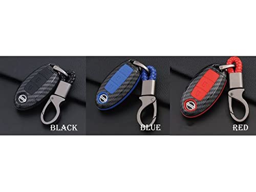 Carbon-like Smart Key Case for Nissan Cars X-Trail/Murano TYPE1 with
