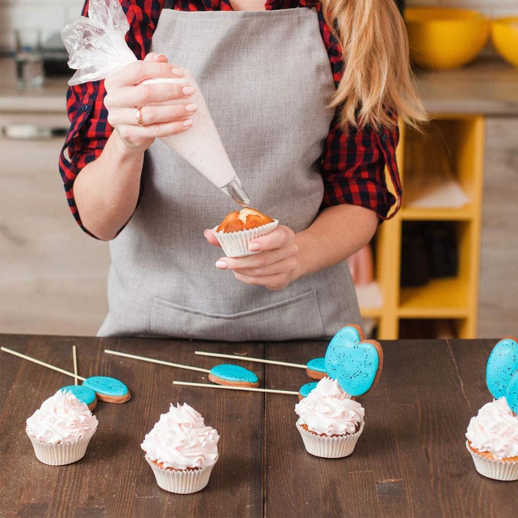 8/14/26/50 Stück Set Creme Düsen Spitzen Werkzeuge Zubehör Für Kuchen Dekorieren Spritzbeutel Küche Bäckerei Konditorei Zubehör