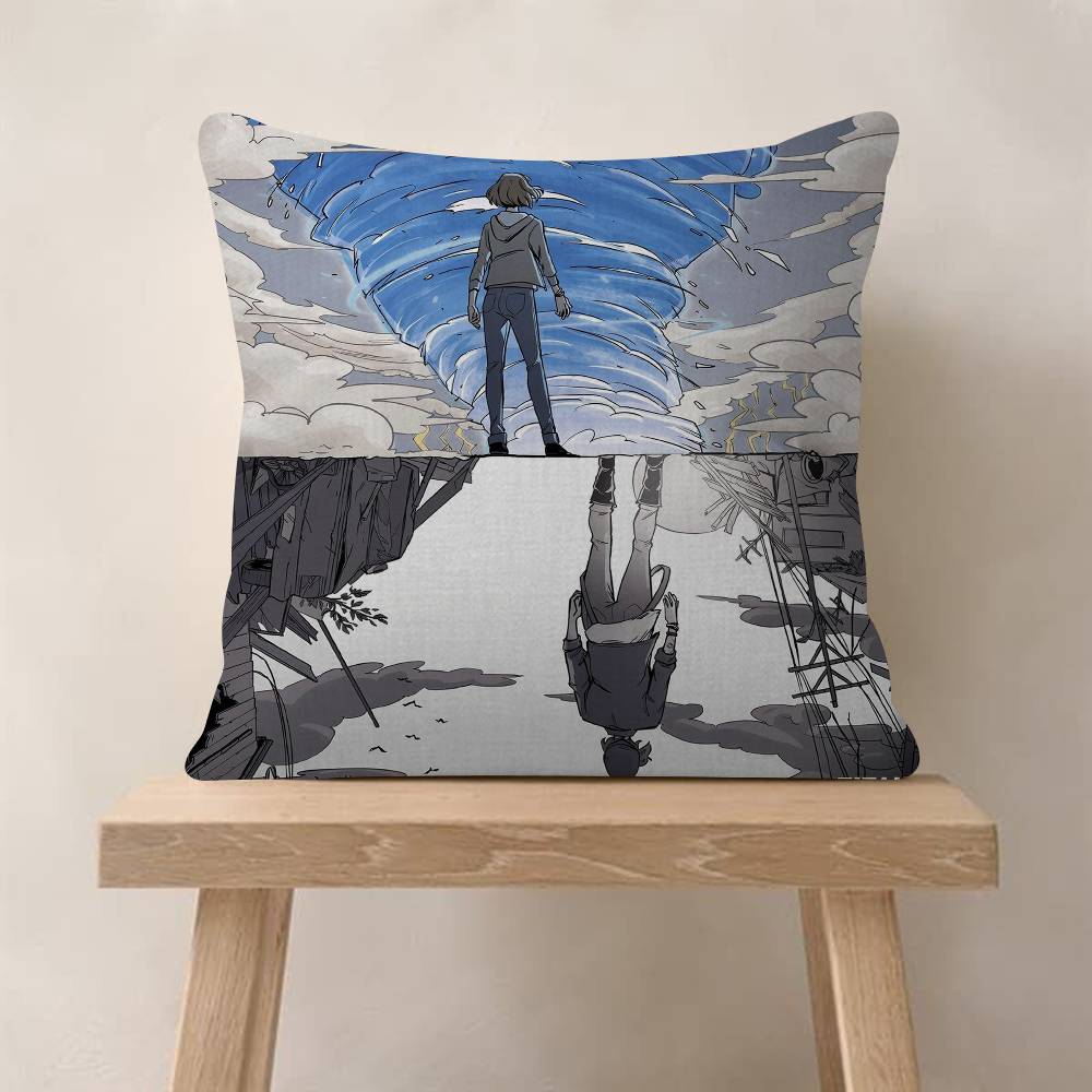 Game Life Is SStrange  Pillowcase Toon Gift Cushion Cover Bedroom Home Sofa Chair Seat Decor Pillow Case