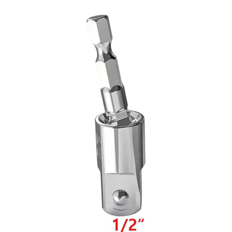 Burghiu electric 360° Șurubelniță pneumatică Manșon Adaptor Universal Mâner Hexagonal la Cap Pătrat Adaptor Rotativ Tijă de Conectare Unealtă