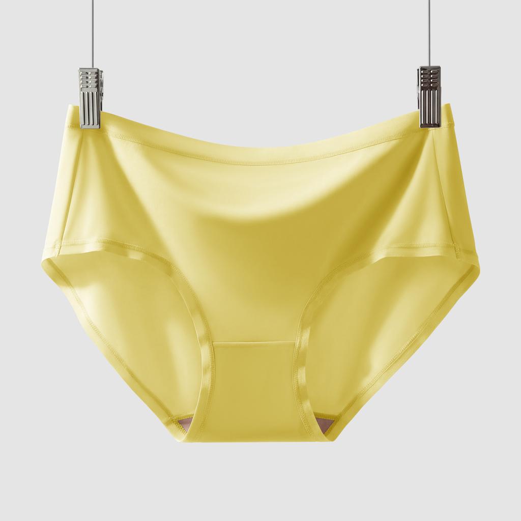 Ladies Summer A Class 0 Formaldehyde 0 Fluorescent Agent Ice Silk No Trace Naked Sense Quick Drying Briefs