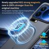For Xiaomi 17 Pro Magnetic Case Leather Coated TPU + PC Phone Cover