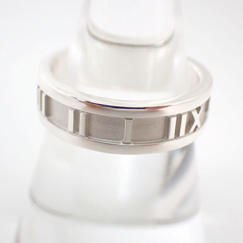 [Used] TIFFANY 925 Atlas Ring / Size 14 / j31-64
