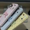 Custodia iPhone 17 Pro con Fiocco a Pois 3D | A Forma di Cuore, Protezione in TPU Antiurto